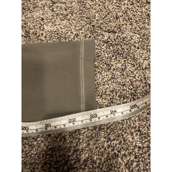 Lululemon Align High Rise Crop with Pockets 23" Grey Sage Sz 2 - Picture 7 of 7
